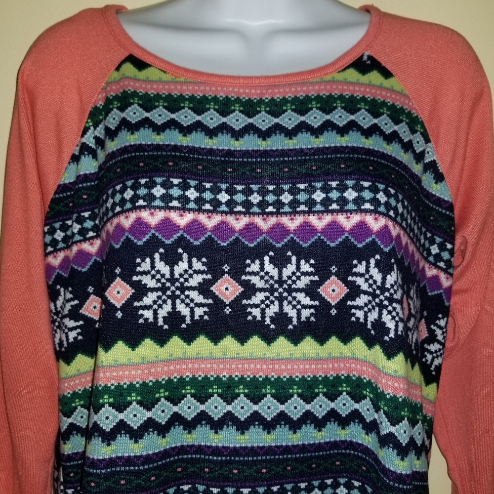 *3/$30* One Step Up Cozy Vibes Lounge Top Size L
